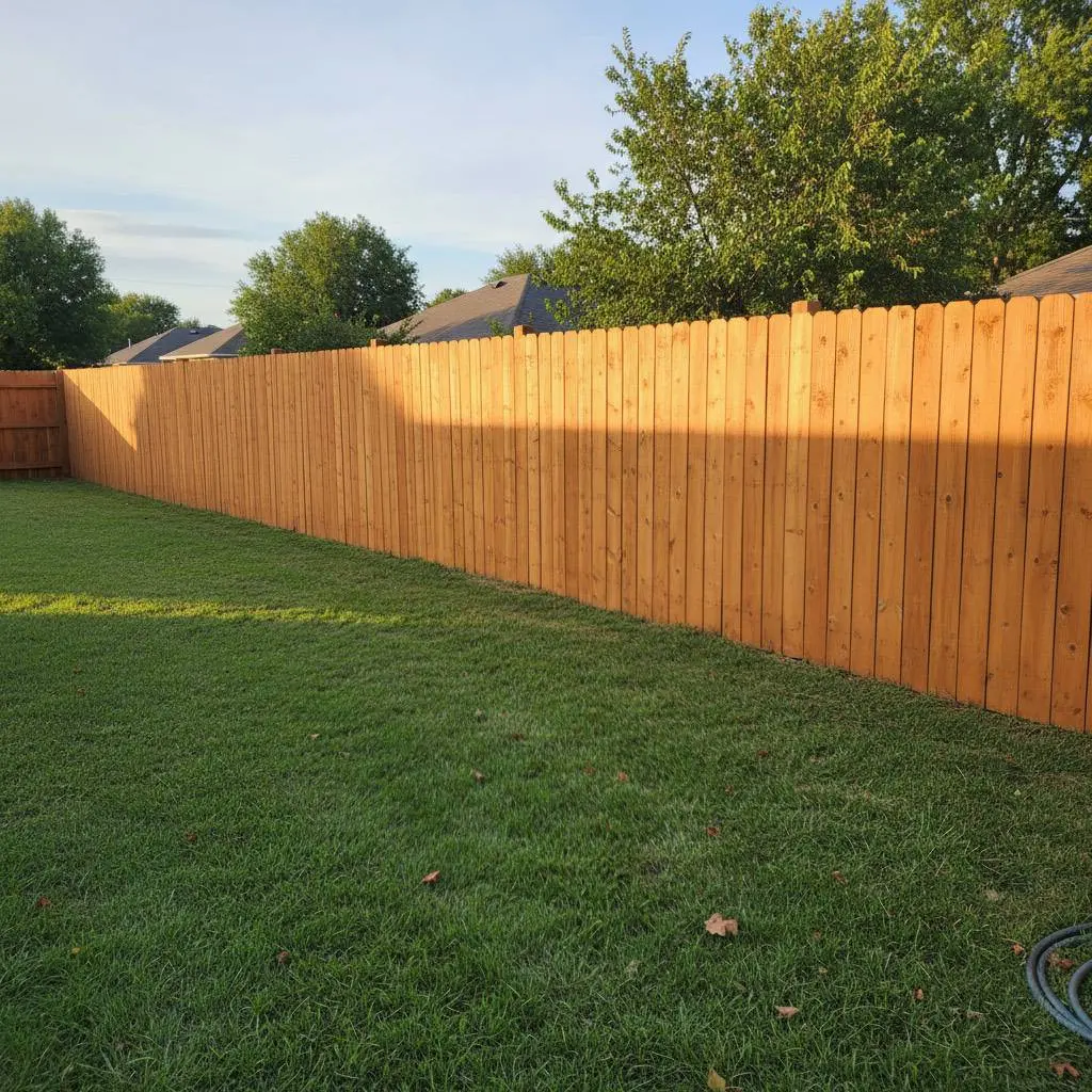 Fence Staining